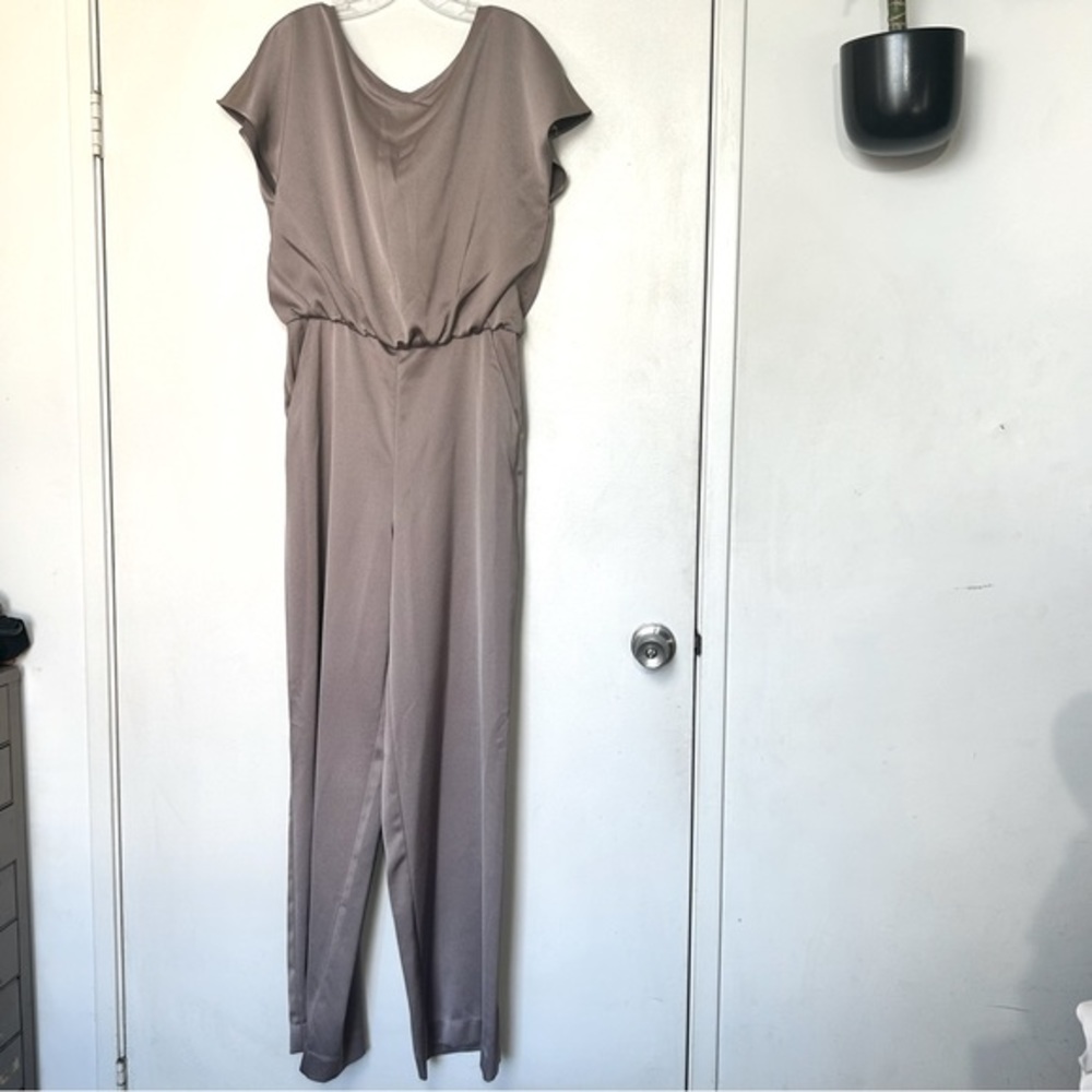 SOLD Trina Turk NWT Asume Jumpsuit in Champagne- Size 10 - Picture 9 of 15